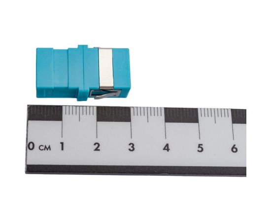 Оптический адаптер LANMASTER SC, без фланцев, OM3, симплексный LAN-SC/NF-AM-OM3 – изображение 5