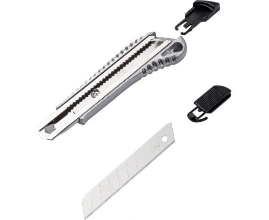 Универсальный нож DELI DL4255 18 мм 98404 – изображение 6