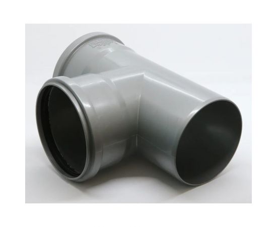 Тройник Flextron D 110 мм 87,5 градусов для внутренней канализации 139151 – изображение 6