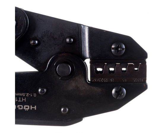 Пресс-клещи для клемм HOEGERT TECHNIK диапазон: от 0.1 до 2.5 мм2 HT1P200 – изображение 6