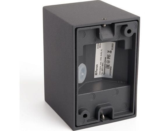 Садово-парковый светильник FERON 230V GU10, DH050, серый (на стену) 48324 – изображение 6