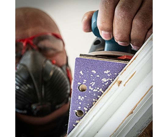 Лист шлифовальный (10 шт, 93х185 мм, зерно 120) TREND AB/THD/120A – изображение 6