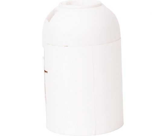 Патрон ЭРА подвесной, Е27, пластик, белый Б0043749 