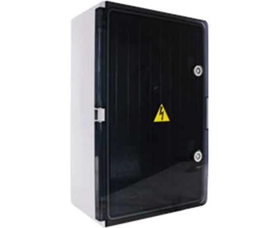 Пластиковый корпус с монтажной панелью KRZMI ЩМПпл прозрачная дверь 370x325x150 IP65 4651117990188 