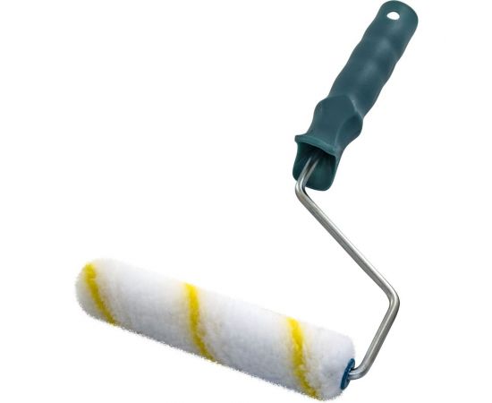 Малярный мини-валик РемоКолор ""Гирпан"" с рукояткой, ось 6 мм, D 15 мм, 150 мм 06-1-327 