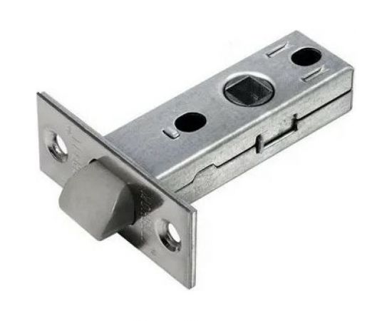 Межкомнатная защелка с пластиковым язычком MORELLI LP6 45 SC цвет - матовый хром 9013940 