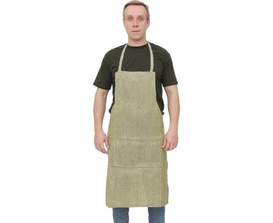 Брезентовый фартук с карманом DINFIX высший сорт, плотность 400, 1шт 00-00002744 