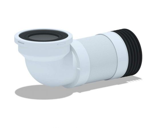 Гофра для унитаза АНИ пласт угол 90 градусов K729R 