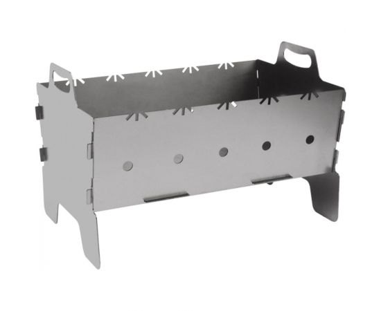 Разборный мангал СОКОЛ 46х29.5х15 см, 1,5 мм, прорези для шампуров 62-0037 