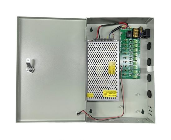 Стабилизированный блок питания Amatek ap-b12/100-9 12В / 9 выходов по 1,1А 7000699 