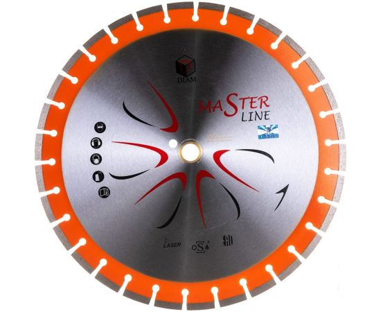 Круг отрезной универсальный Master Line (450х3.4х10х32/25.4 мм) Diam 000531 