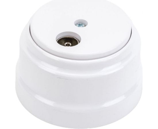 Розетка TV Bylectrica ОУ, серия РЕТРО, белый, ТР-5241 