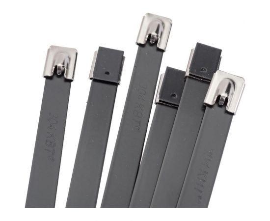 Стальные стяжки с покрытием FORTISFLEX СКС-П 304 12х400 74740 