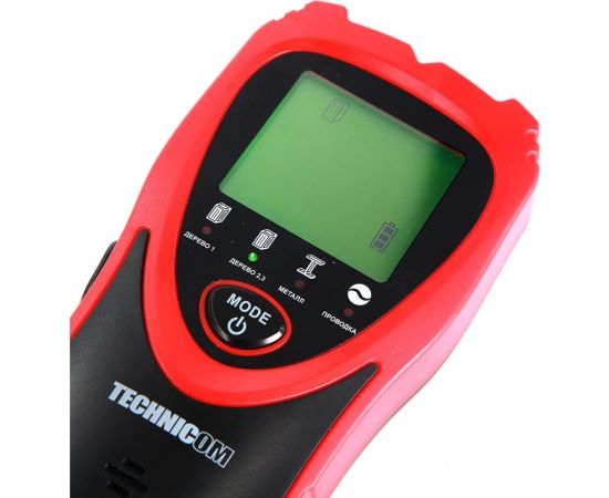 Электронный детектор дерева, металла и электропроводки TECHNICOM TC-ED101MW – изображение 12