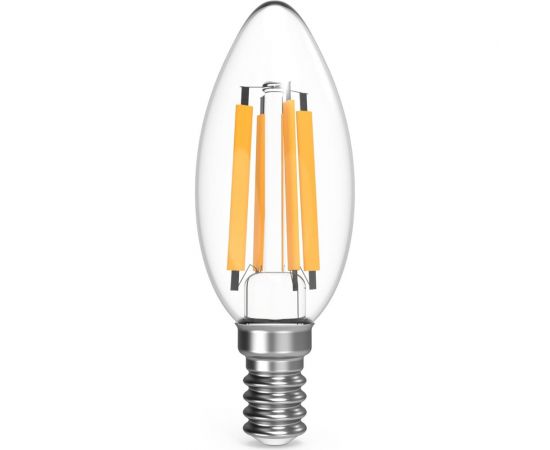 Лампа Gauss Filament Свеча 13W 1150lm 4100К Е14 LED 1/10/50 103801213 – изображение 2
