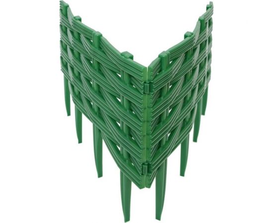 Садовое ограждение Протэкт Ива высота 25 см, хаки СОИ-25/14 Х – изображение 2