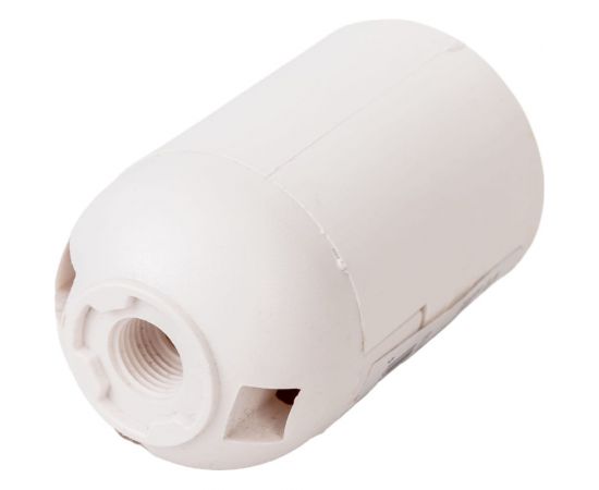 Патрон ЭРА подвесной, Е27, пластик, белый Б0043749 – изображение 3