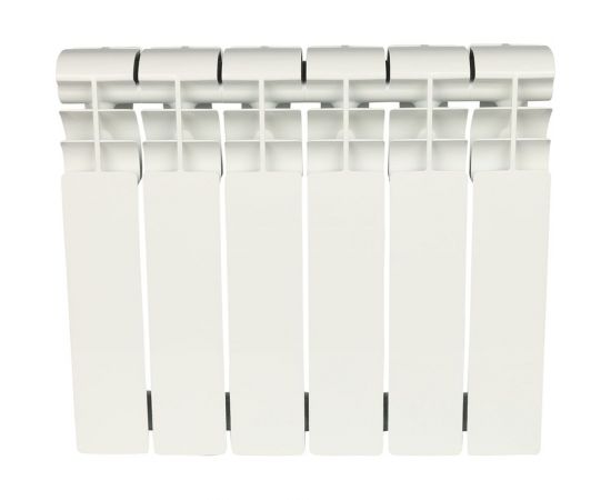 Биметаллический радиатор ROMMER Profi BM 350 BI350-80-80-130 6 секций RAL9016 86630 – изображение 3