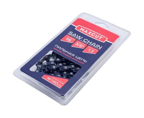 Цепь (91LV-56E; 3/8; 1,3; 56 звеньев; блистер) MAXCUT 086321056 – изображение 3