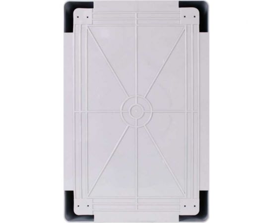 Пластиковый корпус с монтажной панелью KRZMI ЩМПпл прозрачная дверь 370x325x150 IP65 4651117990188 – изображение 3