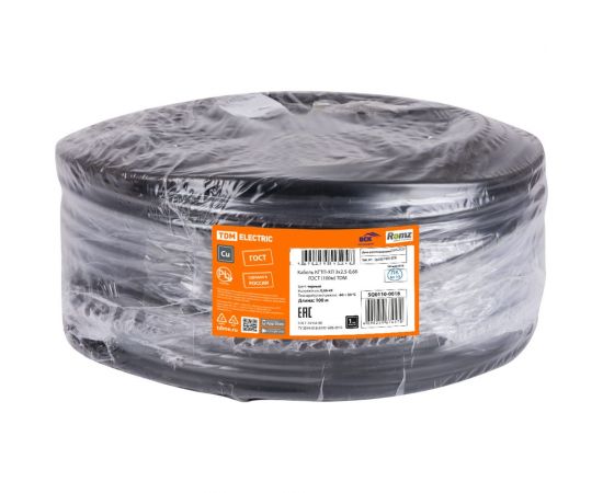 Кабель КГТП-ХЛ TDM 3х2,5-0,66 ГОСТ 100м SQ0110-0018 – изображение 3