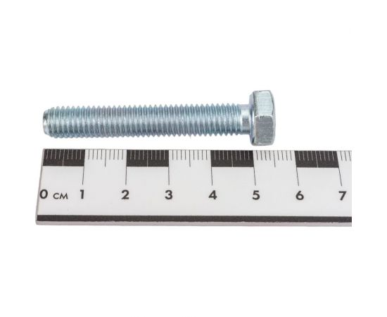 Болт с ШГ и полной резьбой ЕВРОПАРТНЕР DIN933 Zn 8х50 8шт. 2 0344 1 – изображение 4