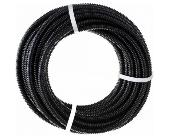 Легкая гофротруба УРАЛ ПАК ПНД 16 мм 25 с протяжкой черная, м ГФ-1100016-025 – изображение 4