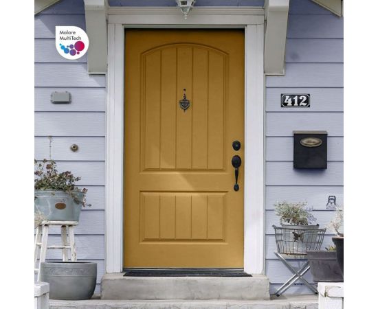 Краска MALARE для металлических заборов, матовый, светло-серый, 12,5 кг 2013930883009 – изображение 6