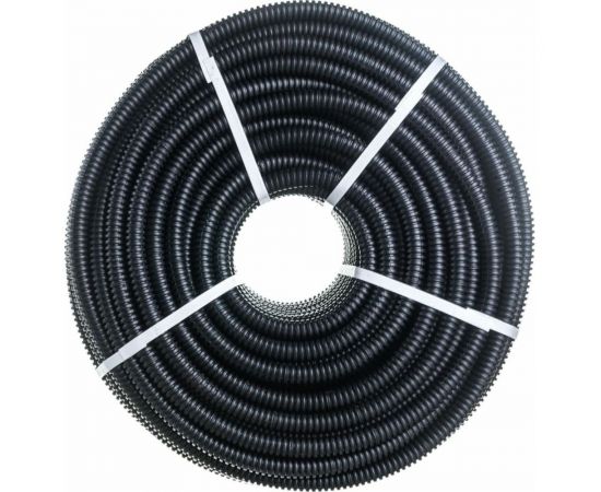 Легкая гофротруба УРАЛ ПАК ПНД 16 мм 25 с протяжкой черная, м ГФ-1100016-025 – изображение 6