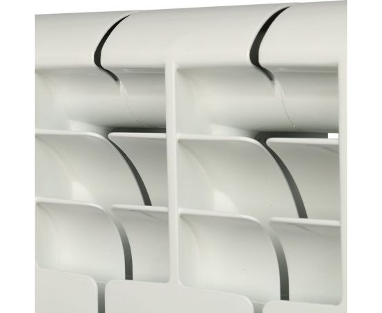 Биметаллический радиатор ROMMER Profi BM 350 BI350-80-80-130 6 секций RAL9016 86630 – изображение 7