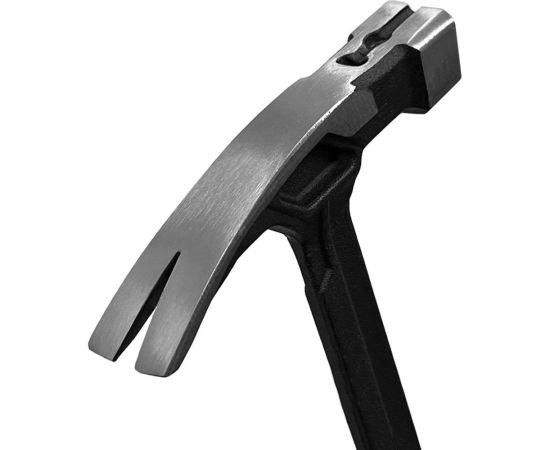 Молоток- гвоздодер плотника vertextools профессионал, 450гр 10-29-450 