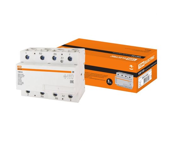 Модульный контактор TDM КМ100/4-100 3НО1НЗ SQ0213-0027 