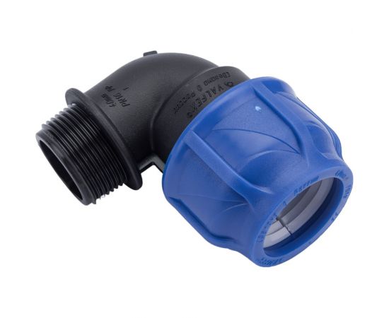 Компрессионный отвод VALFEX ПНД, с наружной резьбой, 40x1 1/4"" 1210012440114 