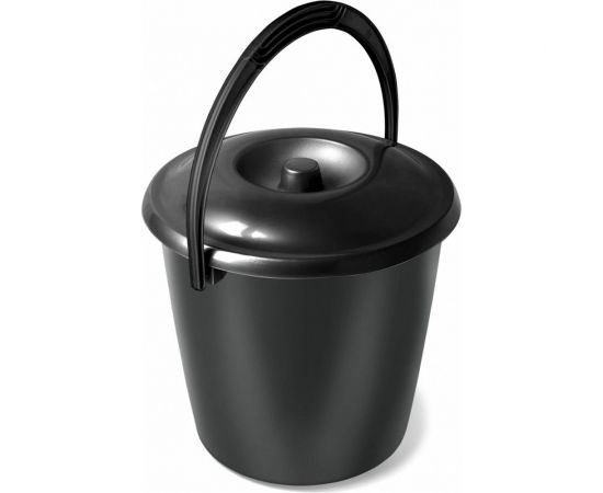 Ведро Martika Соло хозяйственное, 10 л, с крышкой С462К 