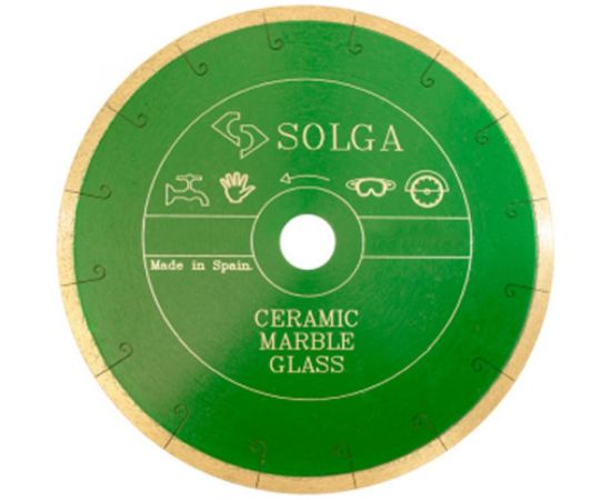 Диск алмазный сплошной (350х25,4 мм) CERAMICS MARBLE Solga Diamant 20000350 