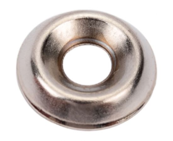 Мебельная шайба ЕВРОПАРТНЕР 15x5,2, под шуруп, никель (15 шт.) 16 3214 11 