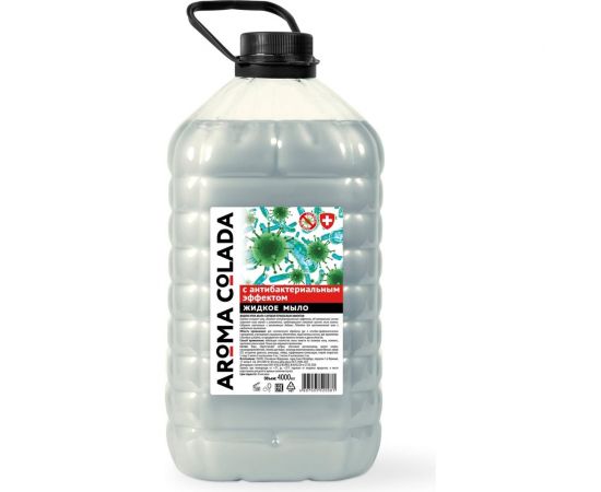Антибактериальное жидкое мыло Арома Колада 4 л 1070857 