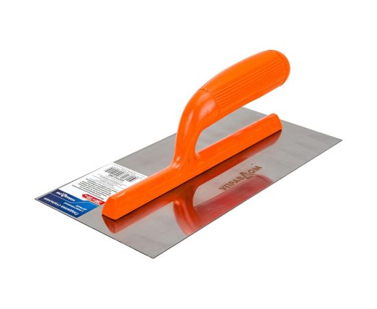 Гладилка Управдом стальная, прямая, с пластиковой ручкой, 280x130 мм 0321 4100001480 