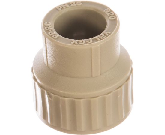 Муфта комбинированная с внутренней резьбой VALFEX PP-R серая, 20 мм х1/2"" 10129020Г 127-0353 