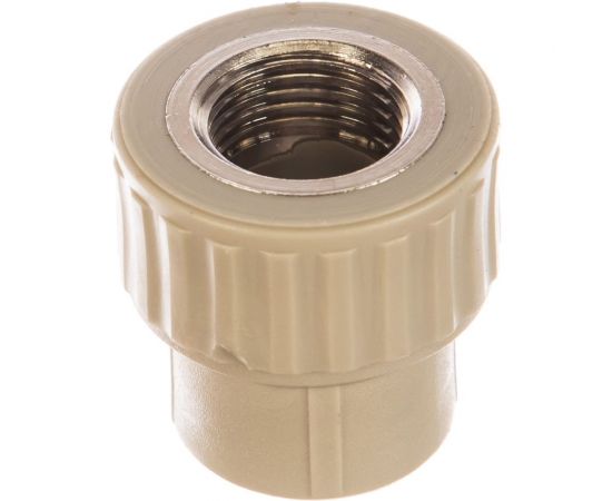 Муфта комбинированная с внутренней резьбой VALFEX PP-R серая, 20 мм х1/2"" 10129020Г 127-0353 – изображение 2