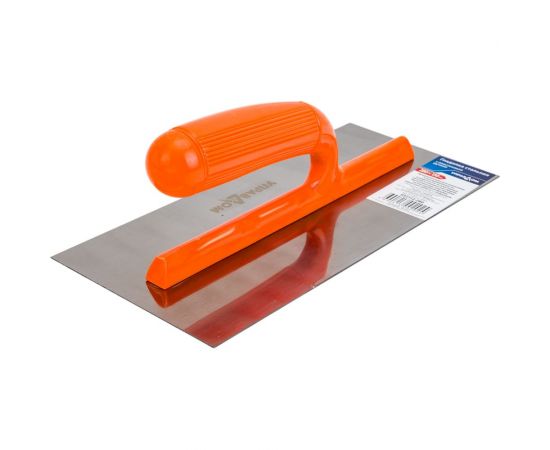 Гладилка Управдом стальная, прямая, с пластиковой ручкой, 280x130 мм 0321 4100001480 – изображение 2