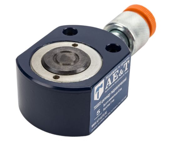Низкий гидравлический цилиндр AE&T 5т T05005 – изображение 2