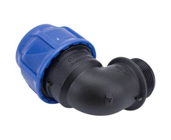 Компрессионный отвод VALFEX ПНД, с наружной резьбой, 40x1 1/4"" 1210012440114 – изображение 2