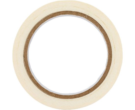 Малярная клейкая лента КОРДЛЕНД белая, 19 мм, 125 мкм, 30 м SCO-00376 – изображение 2