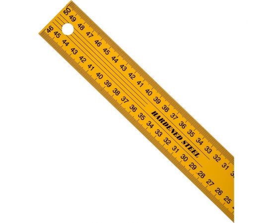 Столярный угольник желтый усиленный 500 мм FIT 19445 – изображение 2