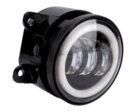 Светодиодная фара AIRLINE PRO с регулируемой световой границей, 32 Вт, белый/ободок, D-90 мм, комплект 2 шт. ALED080 – изображение 2