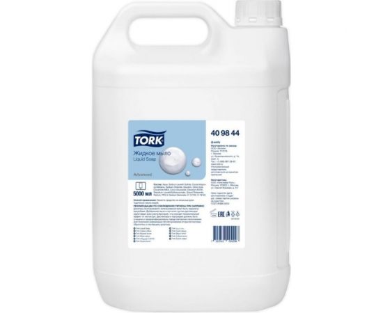 Жидкое мыло TORK Advanced канистра 5 л арт. 409844 25426 – изображение 2
