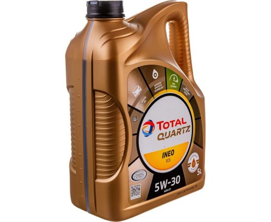 Масло для 4-х тактных двигателей TOTAL (11772) QUARTZ INEO ECS 5W30, 5 л 213683 – изображение 2