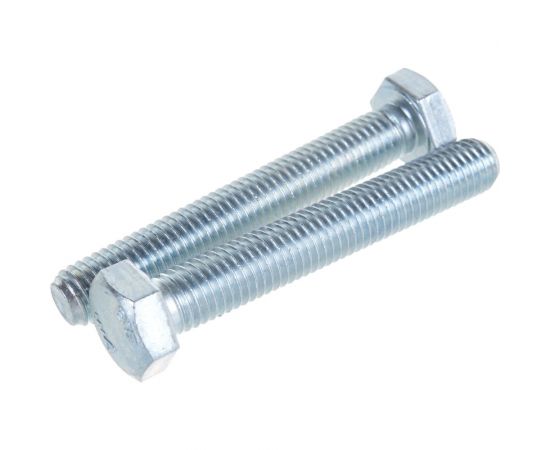 Болт с шестигранной головкой Метизный двор 12x80 DIN 933, 50 шт. 4607159065391 – изображение 2