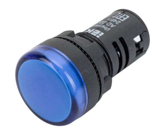 Светодиодная сигнальная лампа IEK AD-22DS синяя BLS10-ADDS-024-K07 – изображение 2